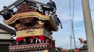 2019  令和元年　掛塚貴船神社例大祭　本祭り　砂町御仮宮へ向かう