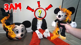 DO NOT MAKE MICKEY MOUSE VOODOO DOLL AT 3 AM CHALLENGE!! (ACTUALLY WORKED!)