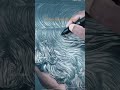 Hair sculpting in zbrush