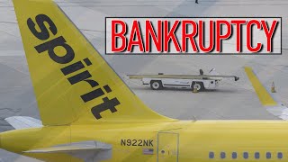 Spirit Airlines files for bankruptcy as millions of holiday travelers prep to fly home