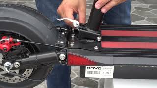 Onvo Scooter OV - 102 Modelinin Koltuk Montajı