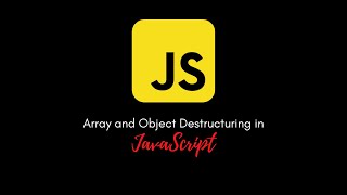 Destructuring of Arrays || JavaScript #EssentialJavaScriptforReact