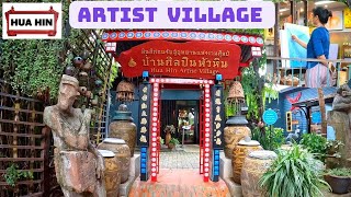 Artist Village Hua Hin Thailand - (Baan Sillapin) Full inside Tour