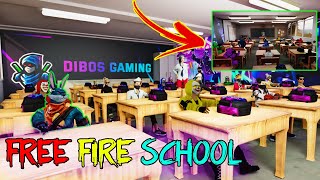 Free Fire School | Free Fire Funny Video | Garena Free Fire | Dibos Gaming