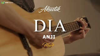 ANJI - DIA   ( KARAOKE AKUSTIK ) MALE