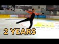 Axel & Double Jumps - 2 Year Progress - Adult Figure Skating Journey