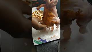 Full Chicken Fry Making | ASMR | Foodie Sal