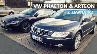 Arteon vs Phaeton - Z zewnątrz