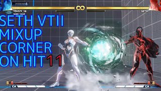 SFV SETH VT2 Mixups CornerOnHit_11 Combos StreetFighter5 ストリートファイター スト5 セス マニューバ コンボ コーナー