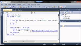 [VB.NET] Get Public IP Address on Visual Basic 2010