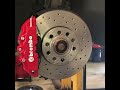 Установка Накладок brembo