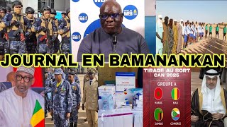 Journal en BAMANANKAN du Mardi 28/01/2025 - Douanes, Can 2025, Politique, Elections, Aes,...