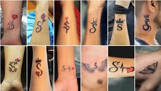 18 Most beautiful S letter tattoo designs || S name tattoo | s tattoo | letter S tattoo | tattoos