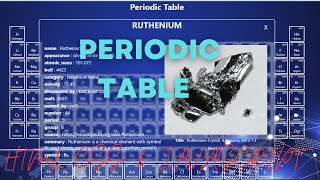 Interactive Periodic Table with HTML, CSS, and JavaScript | Coding Project #html #css #javascript