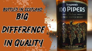 100 Pipers Bottled in Scotland Review | #whiskywednesday