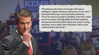 Sec of State Kemp accuses Georgia Democrats of voter database hack, Dems respond