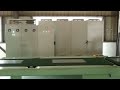 鋼板整平飛剪橫切線運轉影片，video of steel sheet machine with rotary shear.