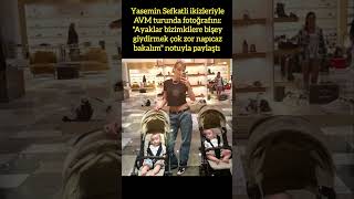 YASEMİN ŞEFKATLİ İKİZLERİYLE AVM'DE!