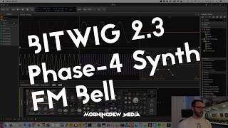 Bitwig - Phase 4 tutorial - Bell synth sound design