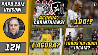 Corinthians recebe o líder Botafogo pra respirar no Brasileirão. Ou não...