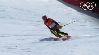 Alpine Skiing Beijing 2022 | Men's combined highlights