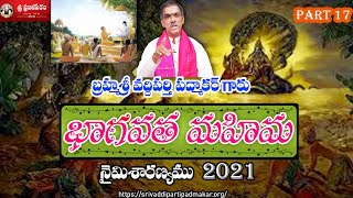 Bhagavata Mahima (Part - 17) Naimisharnyam భాగవత మహిమ || By Brahmasri Vaddiparti Padmakar Garu