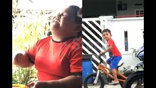 Riuh anak-anak jiran lepak depan rumah, tiba-tiba muncul budak viral jadi ‘cameo’ – “Saya bukan Aban