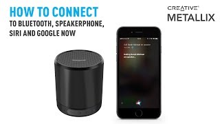 Creative Metallix - Connecting to Bluetooth