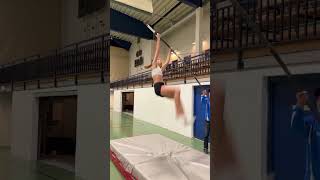 This is Matulde Njerve from.norway training for the olympics