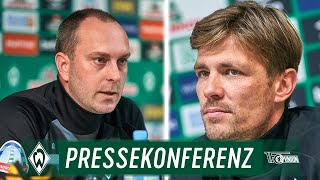 LIVE: Pressekonferenz mit Ole Werner & Clemens Fritz | SV Werder Bremen - 1.FC Union Berlin