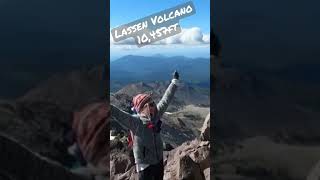 Lassen Volcano in Northern California. 🌋🥾🥳