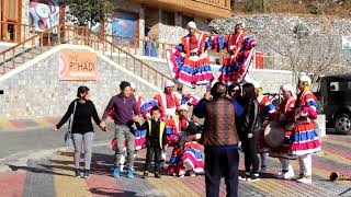 The Pahadi Organic - Chholiya Dance welcome.