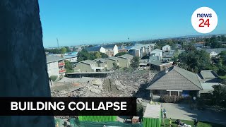WATCH | Ambulances rush to collapsed building under construction in George