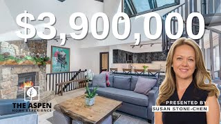 Inside an incredible $3,900,000 Aspen Mountainside Condo | The Aspen Home Experience