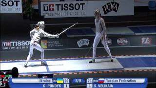 FIE WCH Catania 2011 Womens Sabre Team Gold