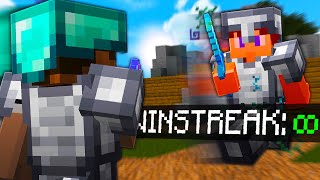 WINSTREAKING IN RANKED (Sweating skywars until I lose)