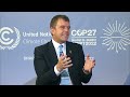 🔴 Live from #COP27 Nigel Topping, UN Climate Change High Level Champion for COP26