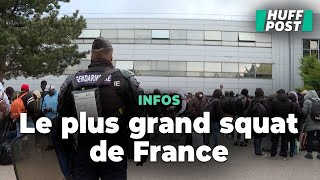 Le plus grand squat de France, au sud de Paris, évacué à 100 jours des Jeux Olym