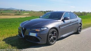 Alfa Romeo Giulia Quadrifoglio POV Test Drive & Exhaust Sound!