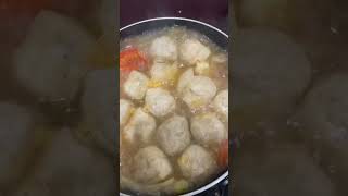 Taiwan meatballs soup #shorts  #asmr  #satisfying #food #trending #yummy  #food