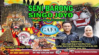 PAMBUKA TALU BARONGAN SINGO JOYO