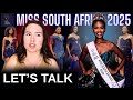 💥 We need to talk about MISS SOUTH AFRICA 2025! | FULL SHOW - Final Review