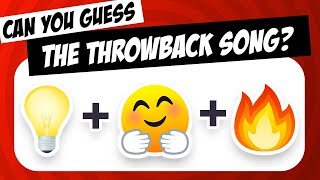 🎵 Can You Guess The THROWBACK Song By Emoji? 🎼🎹 | Emoji Game |