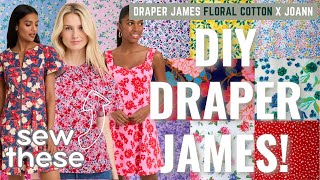 Sew A Draper James Inspired Garment! | FLORAL COTTON + Simplicity Sewing Patterns