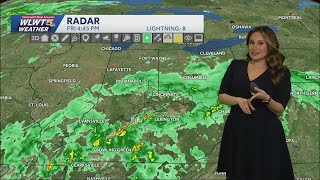 Soaking rain continues tonight across Greater Cincinnati