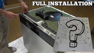 Modern 2025 Integrated Bosch Dishwasher Installation - How Hard Can it Be???