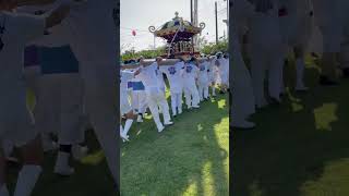 20230722-101館山市布良　布良崎神社祭礼　神輿(大天王)宮出し　4年ぶり