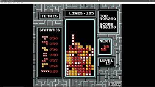 NES Tetris 20 minute play session 6/11 for VOD Review