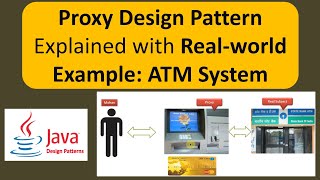 Proxy Design Pattern Explained with Real-world Example: ATM System