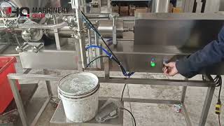 5L piston pump filling machine for shampoo shower gel|YQ high viscosity paste filler Australia